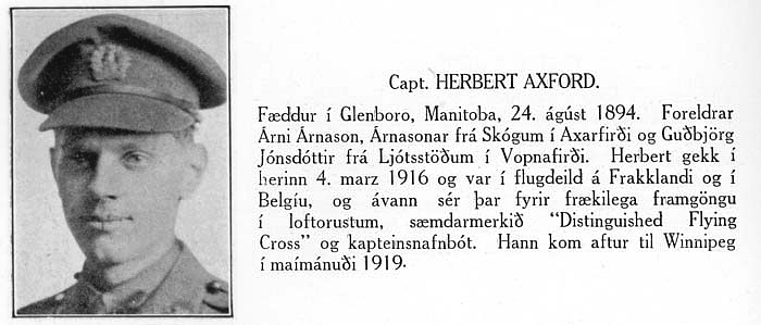 H Axford