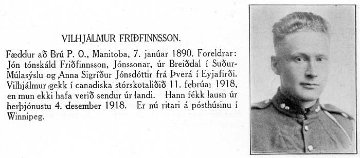 B Fridfinnsson