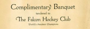An invitation to the City-sponsored banquet for 400 people