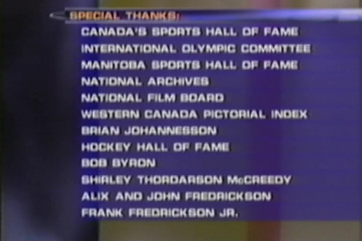 Program credits