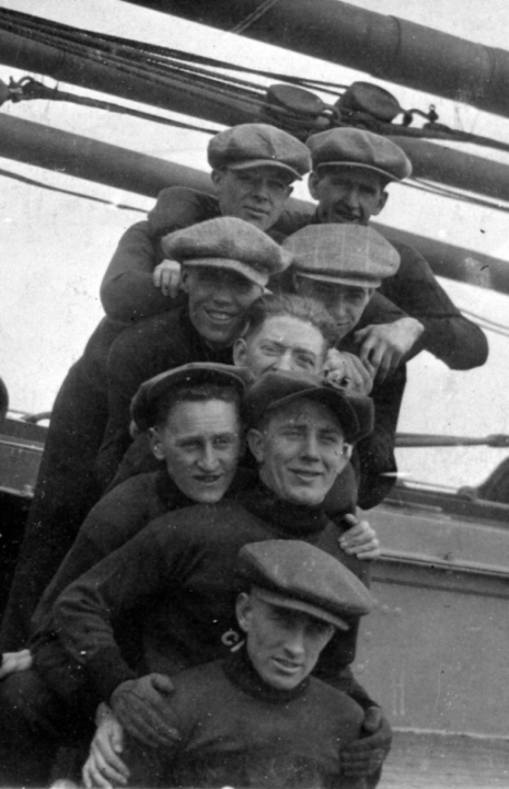 On their way home